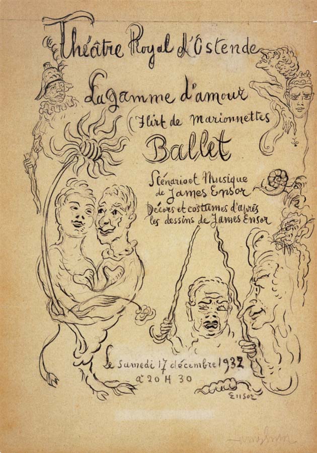 Poster for the Theatre Royal d-Ostende